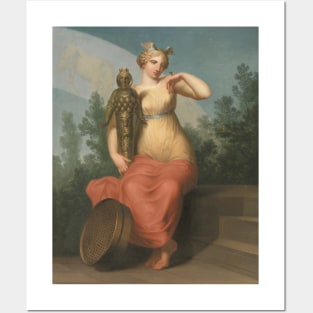 Philosophy - Allegorical Figure by Nicolai Abildgaard Posters and Art